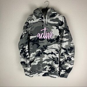 Active Ride Shop Camo Jacket Mens Size M/L